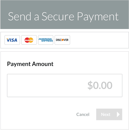Send a secure payment